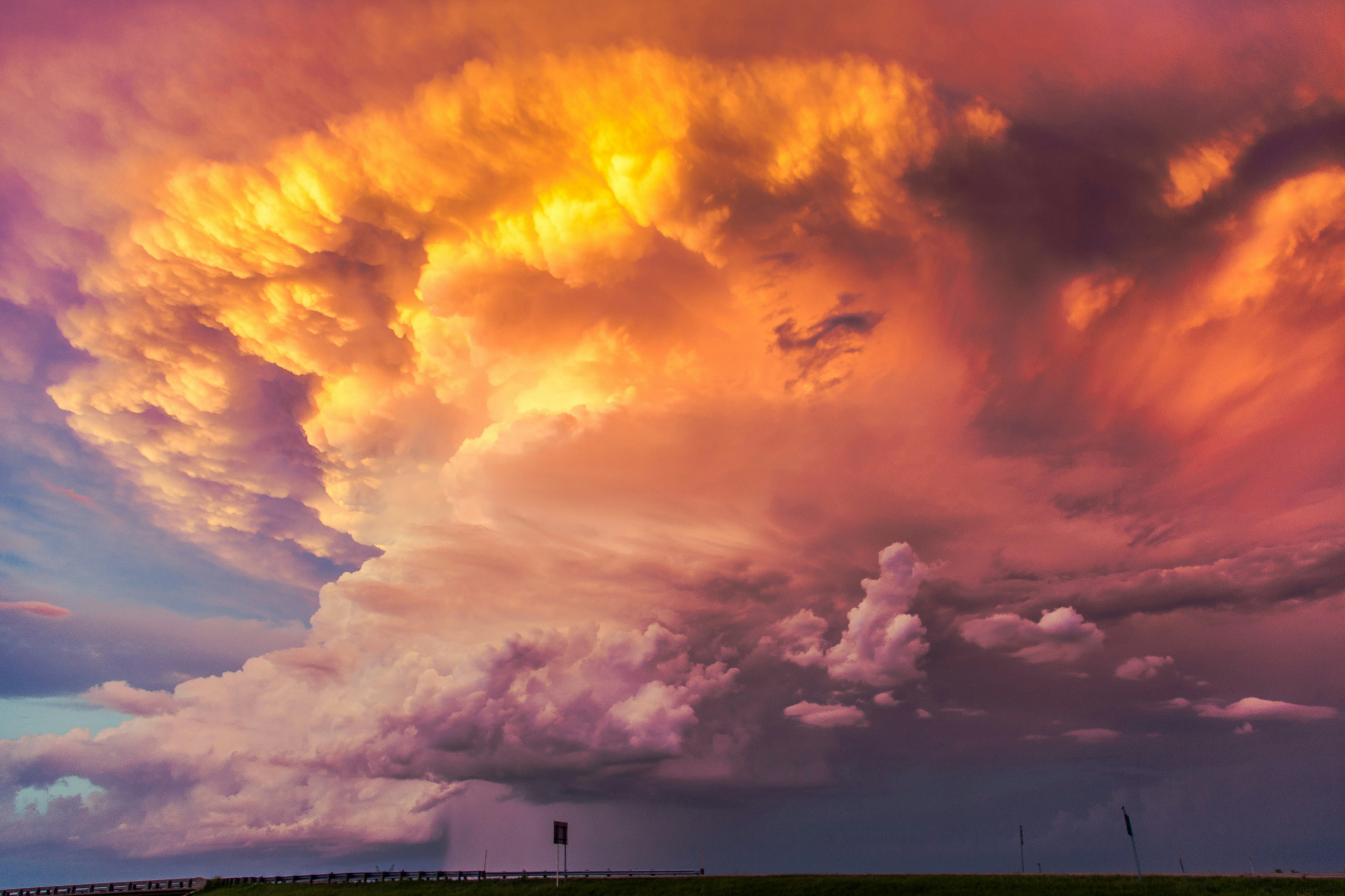 Hero image of a beautiful clouds